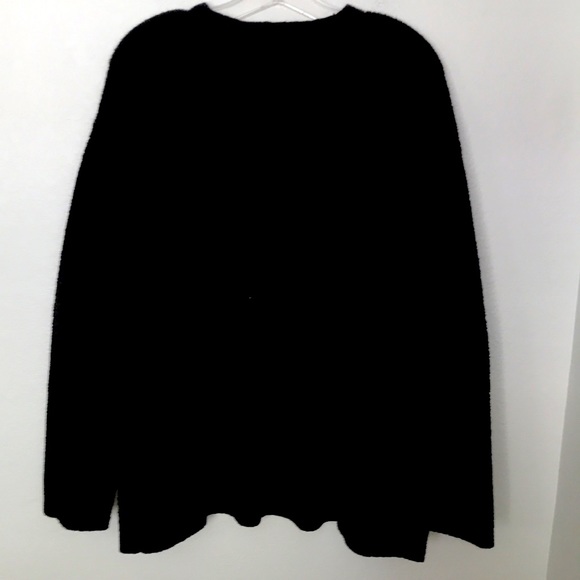 NY&CO BLACK SWEATER SIZE XL V-NECK GREAT CONDITION! - Picture 4 of 5
